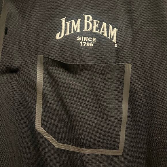 🔥Jim Beam Bartender Polo Shirt Black OGIO Medium M Work Uniform Golf - Picture 10 of 10